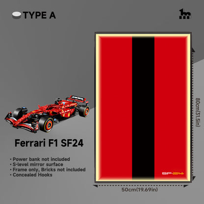 LEGO® TECHNIC™ Ferrari F1 SF24 42207 Car Display  Frame And LEGO Set