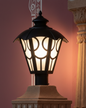 Classic Curves Ourdoor Gate Light