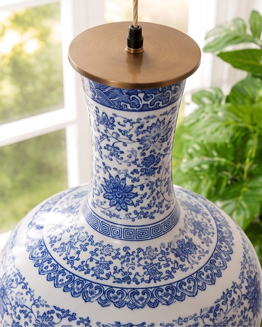 Imperial Floral Pendant Light