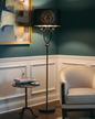 Noir Emblem Luxury Floor Lamp