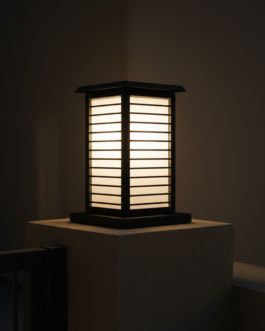 Modern Pillar Ourdoor Gate Light