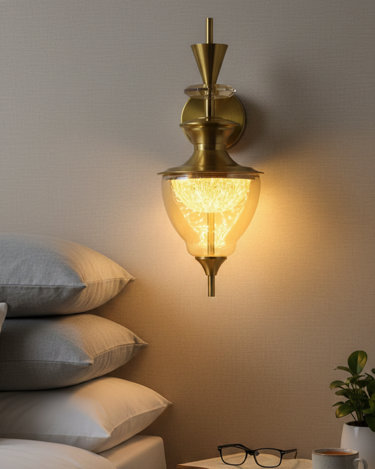 Gilded Spire Wall Light