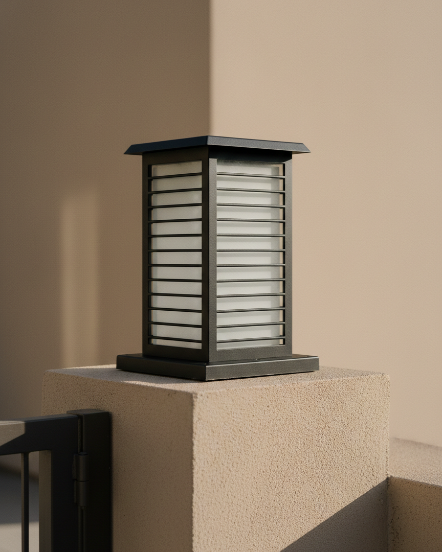 Modern Pillar Ourdoor Gate Light