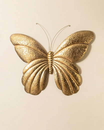 Gilded Flutter Butterfly Wall Accent