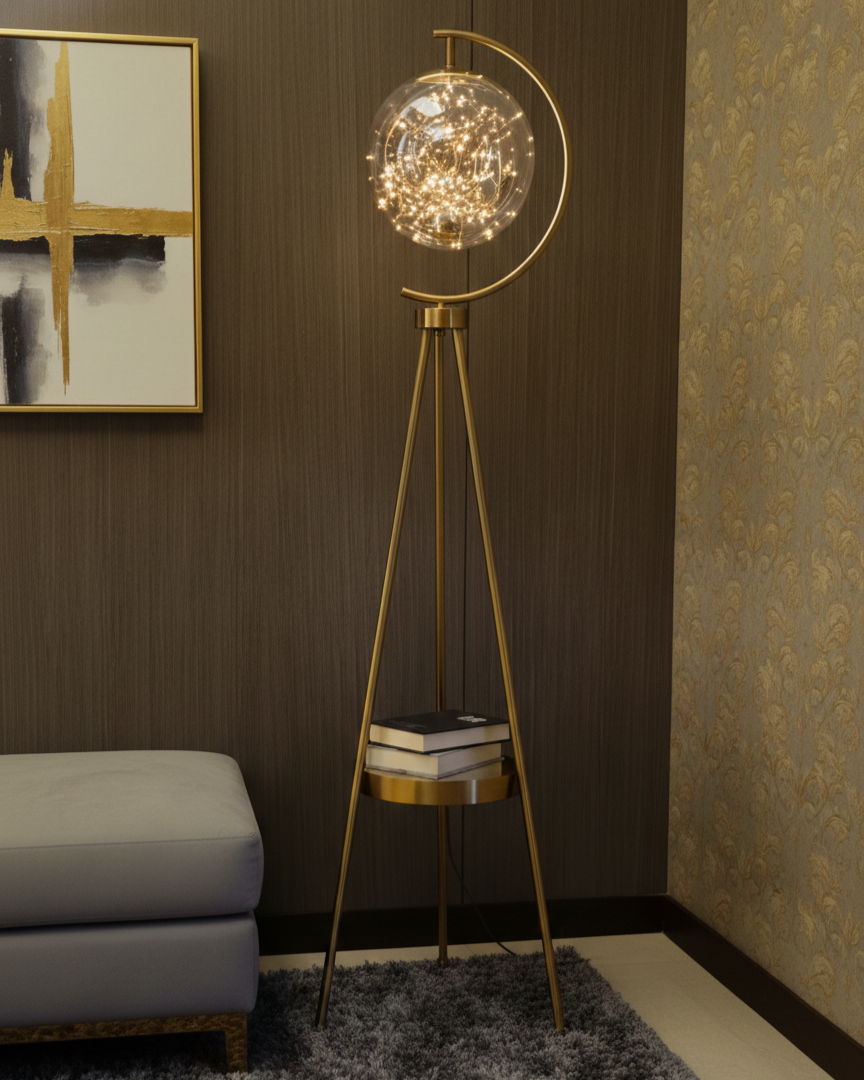 Celestara Orb Floor Lamp