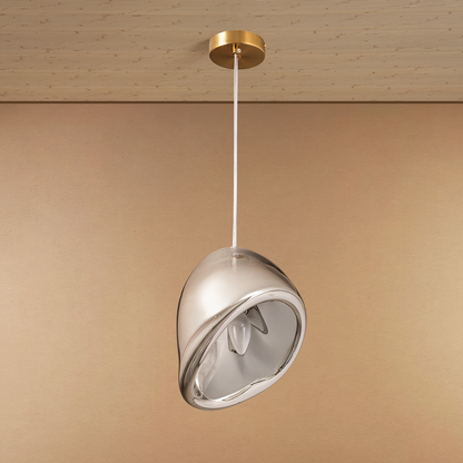 Eclipse Drift Pendant Light For Living Room & Home Decoration Item - Grey