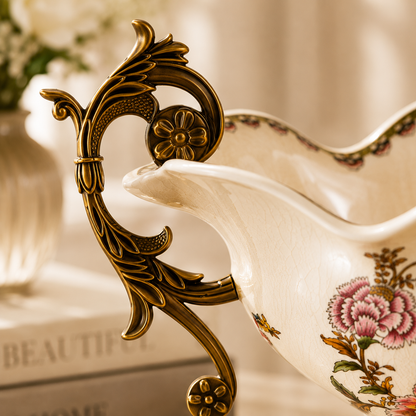 Ornovia Signature Bowl Decorative Vase & Showpiece for Home & Item for Home Decoration
