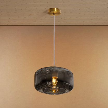 Luxe Prism Ceiling Light For Home & Home Decoration Item - Grey