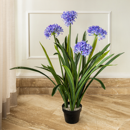 Elegant Lily of the Nile Artificial Plant (3.2 Feet) (Natural Feel)