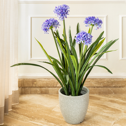 Elegant Lily of the Nile Artificial Plant (3.2 Feet) (Natural Feel)
