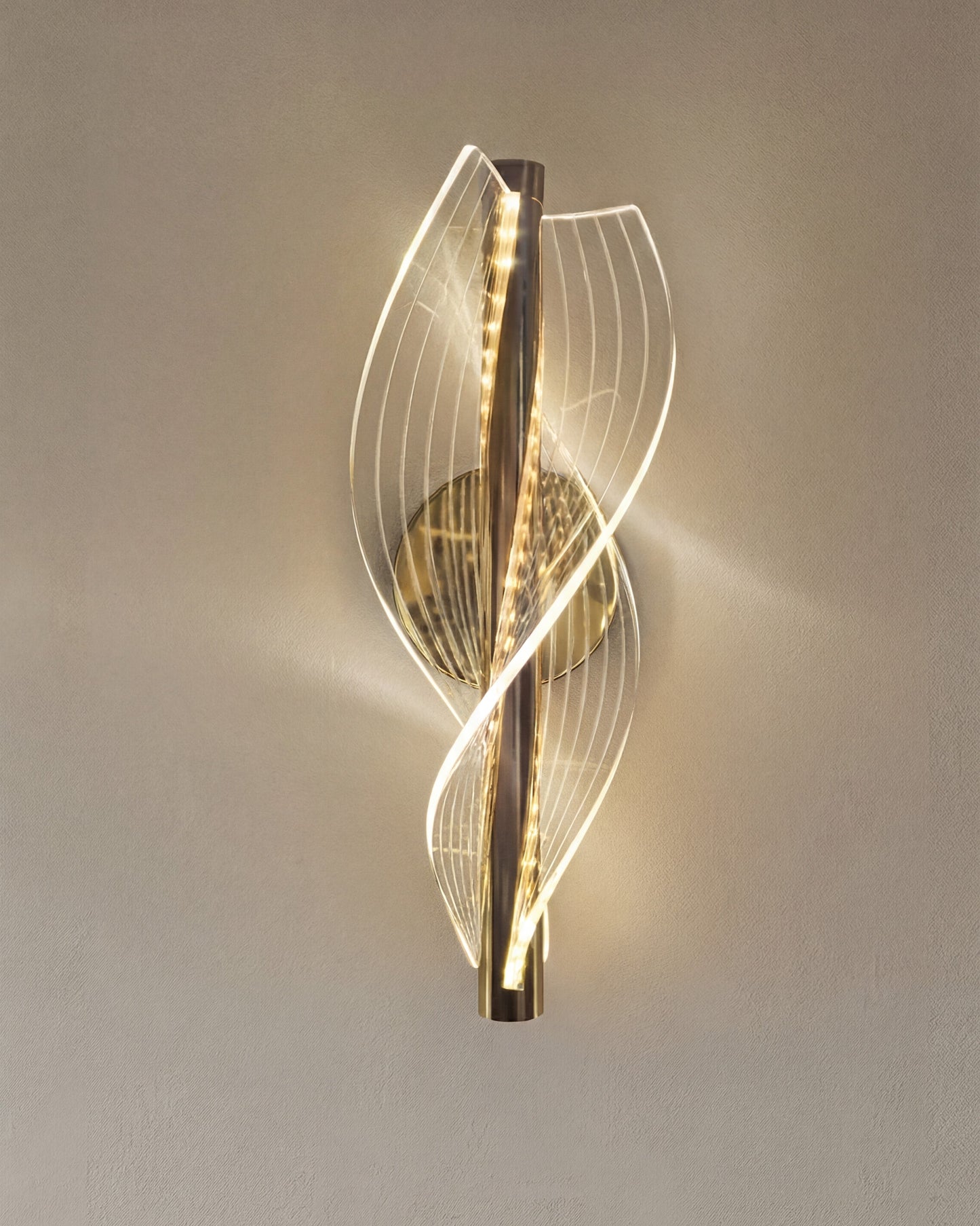 Lumi Spiral Signature Wall Light