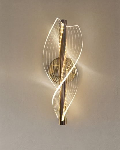 Lumi Spiral Signature Wall Light