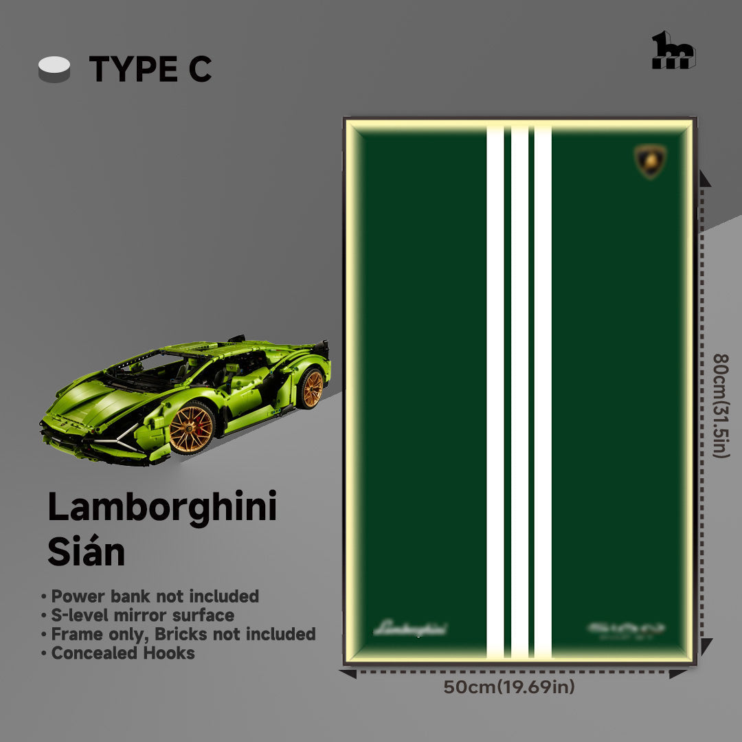 LEGO® TECHNIC™ Lamborghini Sián FKP 37 42115 Car display frame And LEGO Set