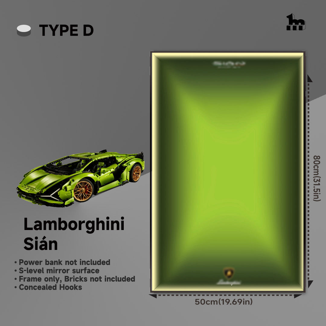 LEGO® TECHNIC™ Lamborghini Sián FKP 37 42115 Car display frame And LEGO Set