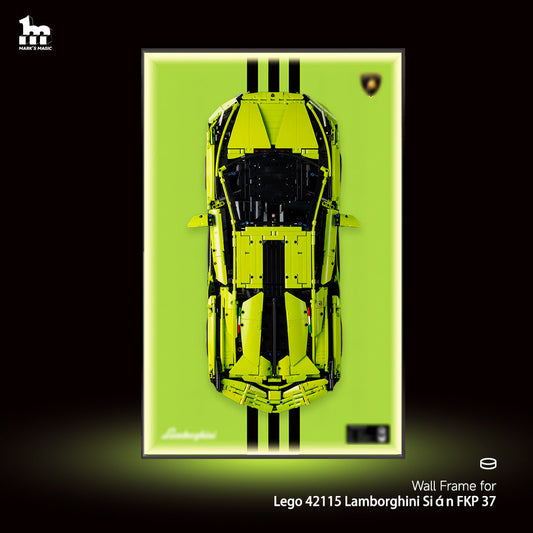 LEGO® TECHNIC™ Lamborghini Sián FKP 37 42115 Car display frame And LEGO Set
