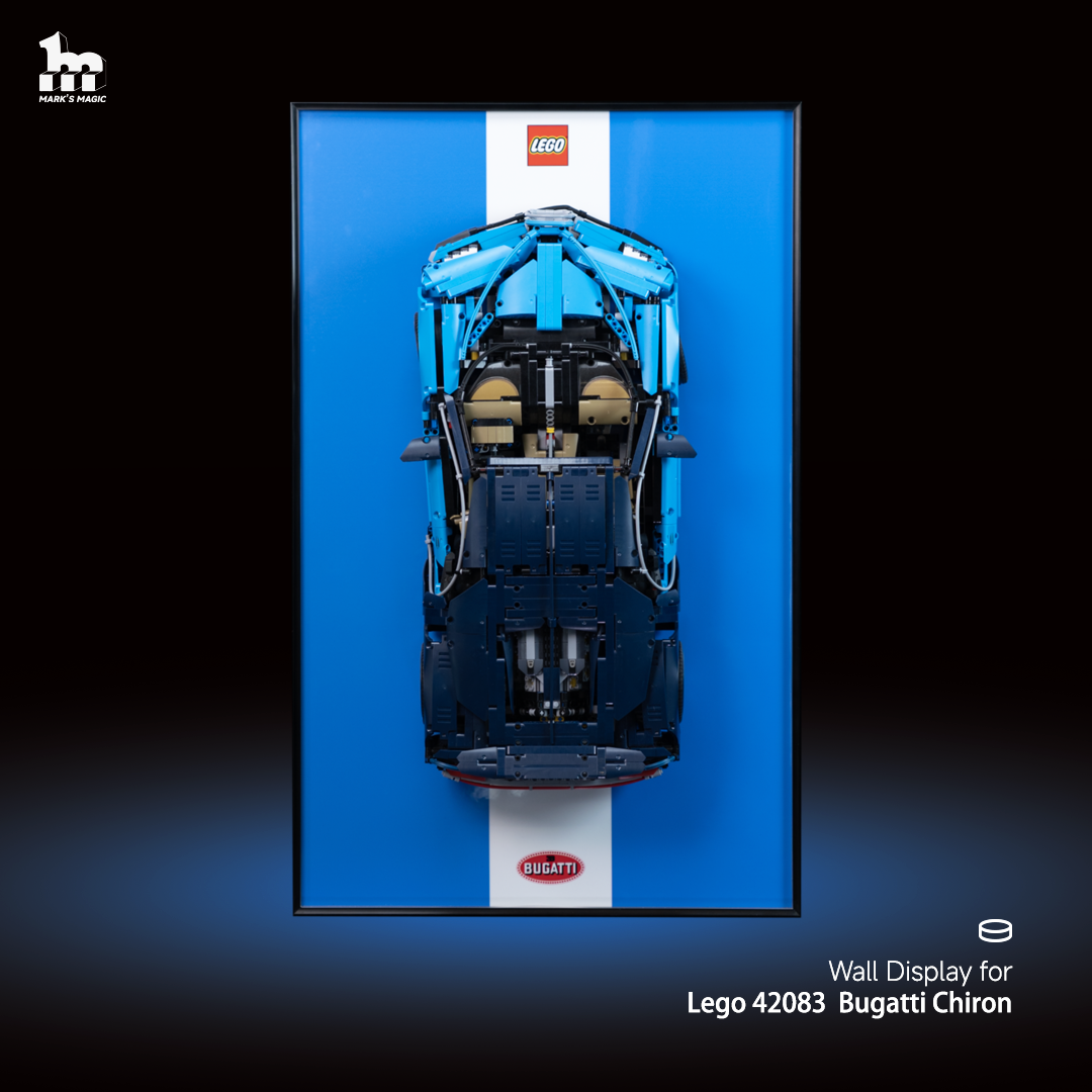 LEGO® TECHNIC™ Bugatti Chiron 42083 Car Display Frame And LEGO Set
