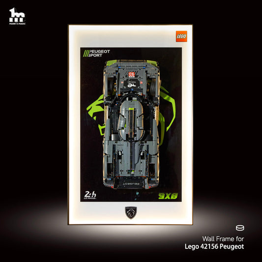 LEGO® TECHNIC™ Peugeot 42156 Car Display frame And LEGO Set