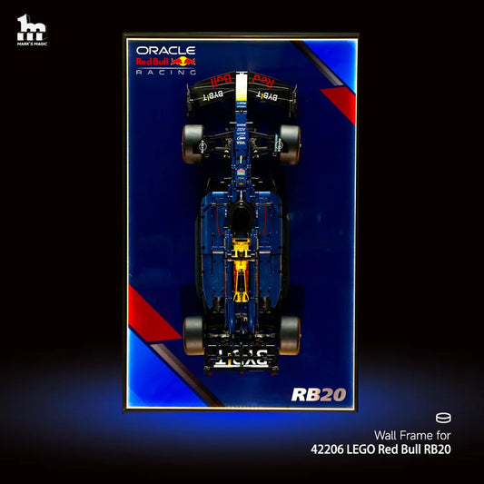 LEGO® TECHNIC™ Oracle Red Bull Racing RB20 F1 Car 42206 Car Display  Frame And LEGO Set