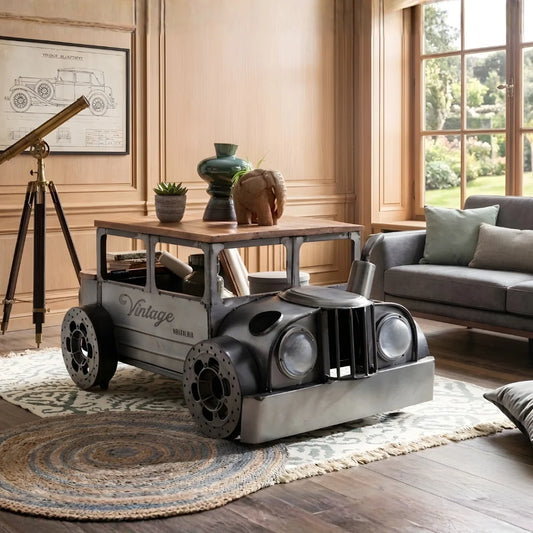 Vintage Car Living Room Coffee Table