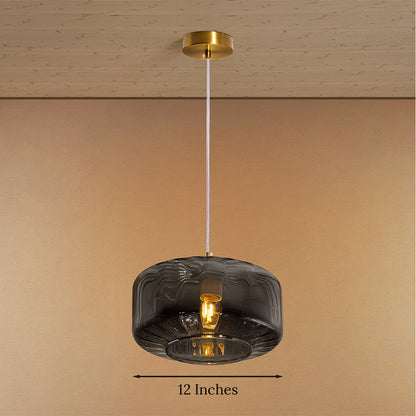 Luxe Prism Ceiling Light For Home & Home Decoration Item - Grey