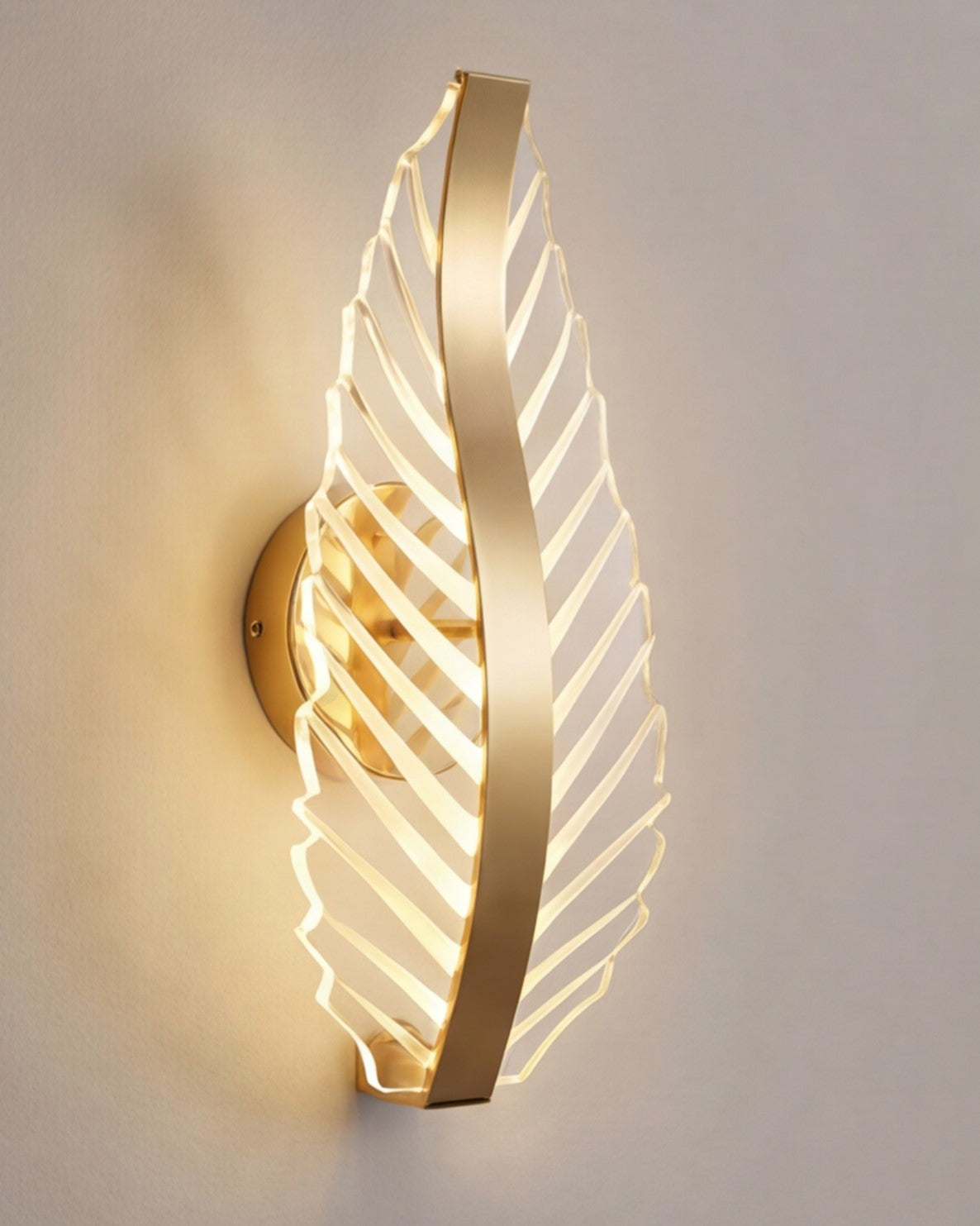 Leaf Shape LED Wall Light