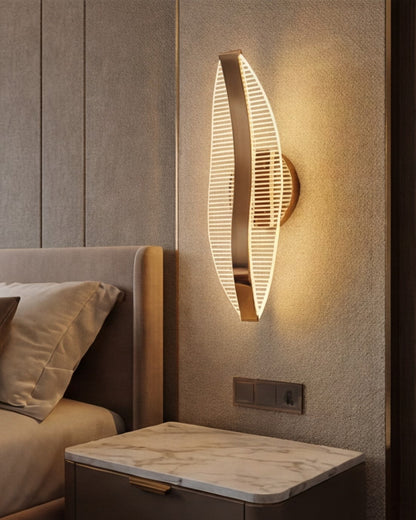 Oval LED Wall Light
