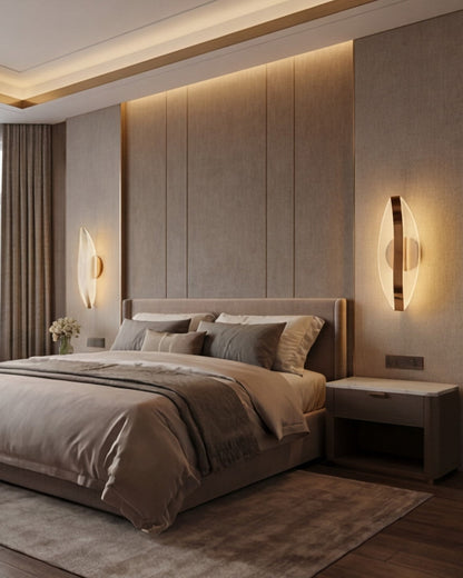 Oval LED Wall Light