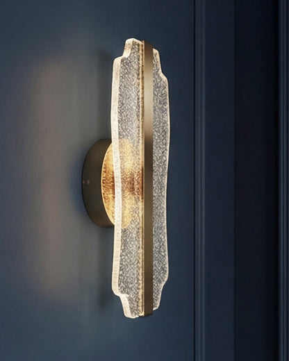 Crystal Edge Wall Light