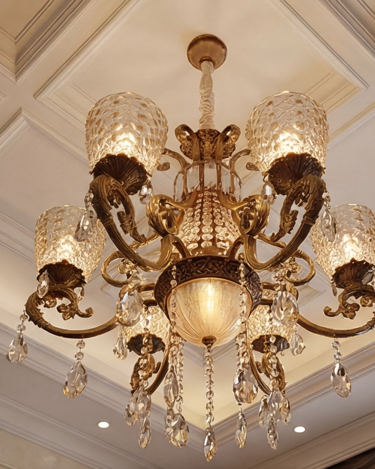 Imperial Verossa Grand Chandelier - 6 Bulb
