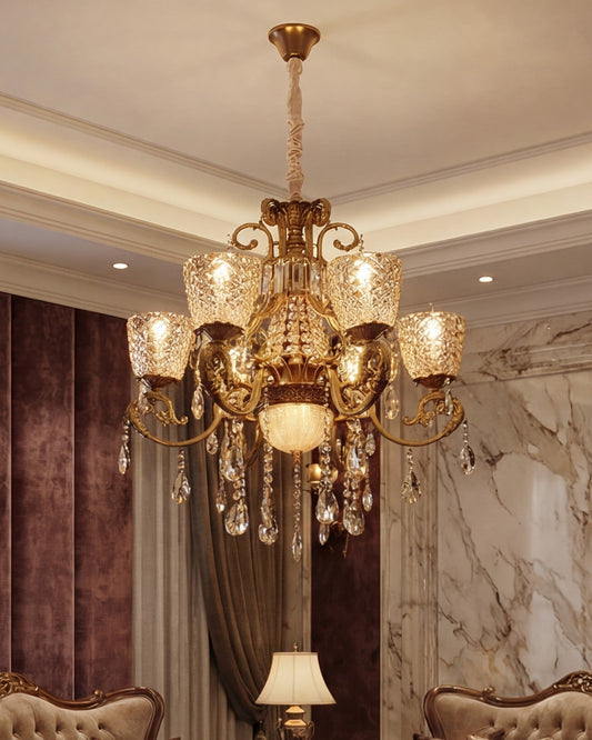 Imperial Verossa Grand Chandelier - 6 Bulb