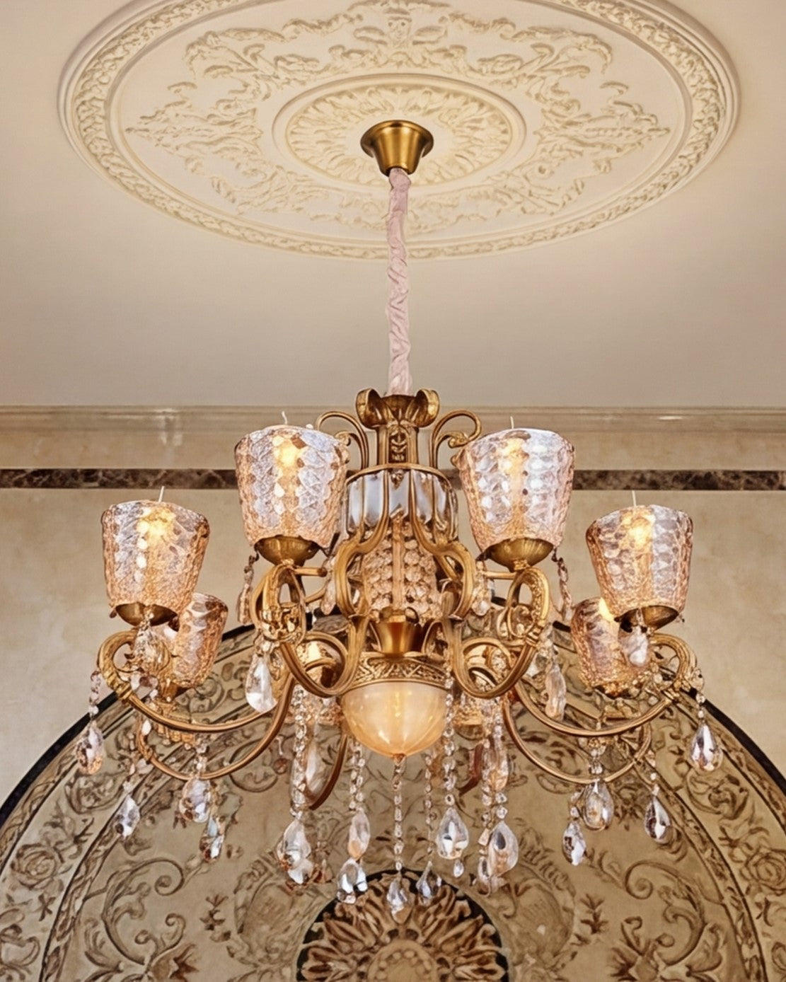 Imperial Verossa Grand Chandelier - 8 Bulb
