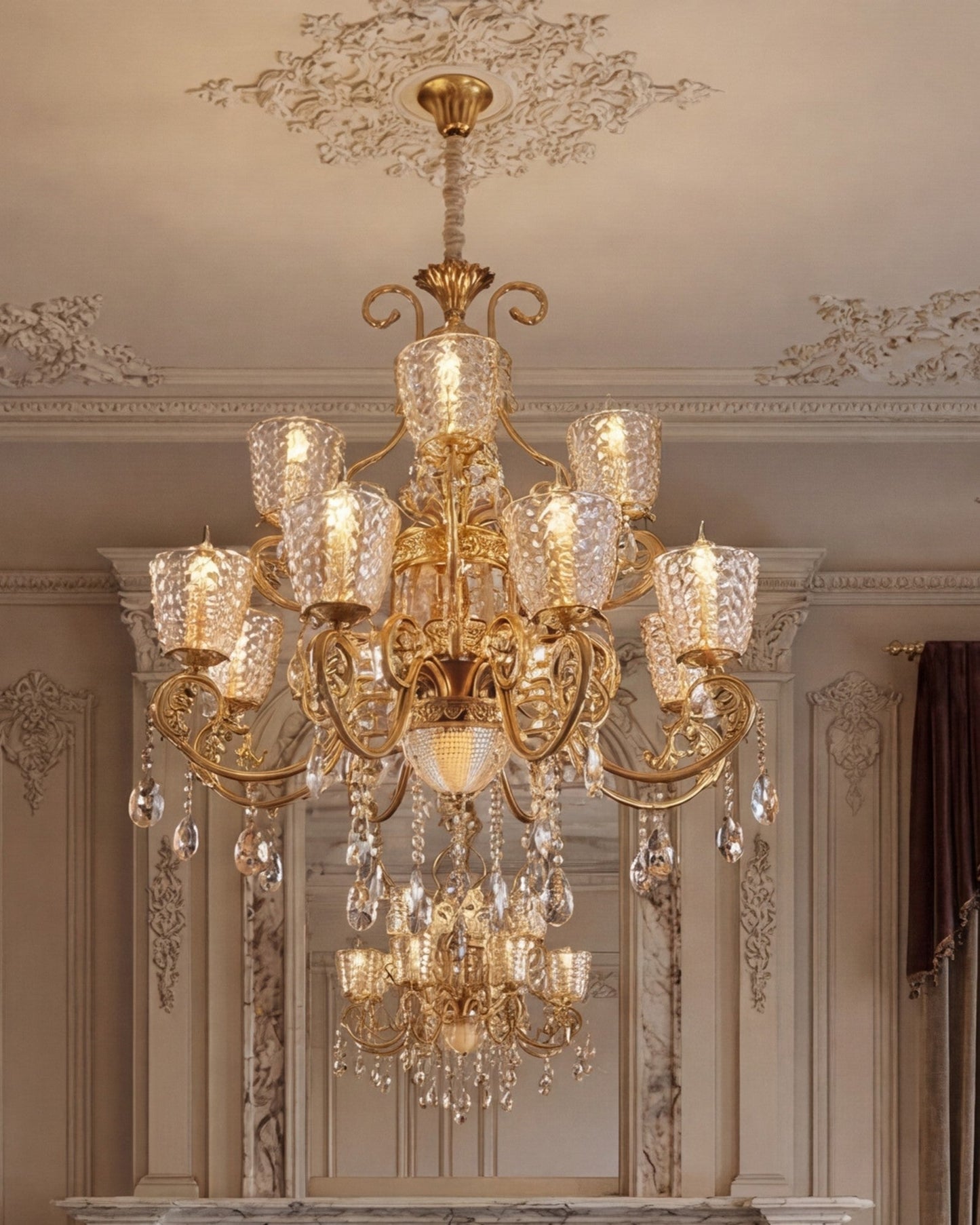 Imperial Verossa Grand Chandelier - 12 Bulb
