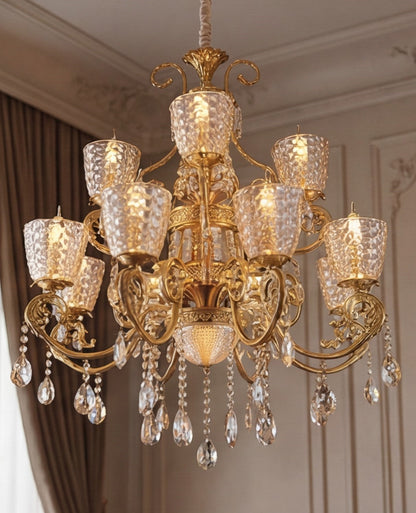Imperial Verossa Grand Chandelier - 12 Bulb