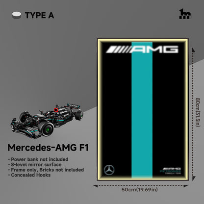 LEGO® TECHNIC™ Mercedes AMG F1 42171 Car display Frame And LEGO Set