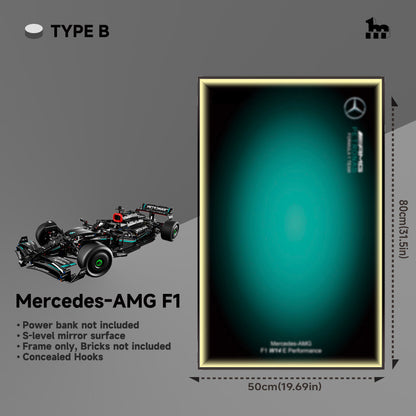 LEGO® TECHNIC™ Mercedes AMG F1 42171 Car display Frame And LEGO Set