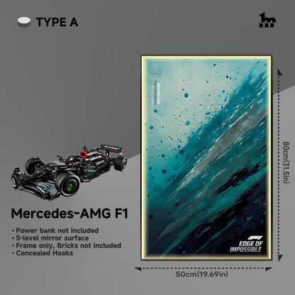 LEGO® TECHNIC™ Mercedes AMG F1 42171 Car display Frame And LEGO Set