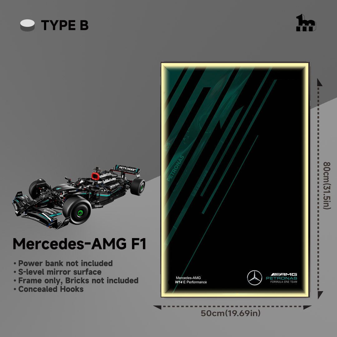 LEGO® TECHNIC™ Mercedes AMG F1 42171 Car display Frame And LEGO Set