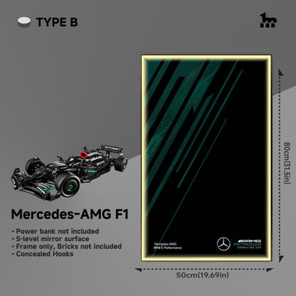 LEGO® TECHNIC™ Mercedes AMG F1 42171 Car display Frame And LEGO Set