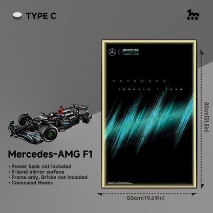 LEGO® TECHNIC™ Mercedes AMG F1 42171 Car display Frame And LEGO Set