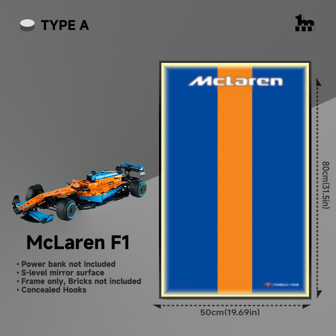 LEGO® TECHNIC™ McLaren F1 42141 Car display Frame And LEGO Set