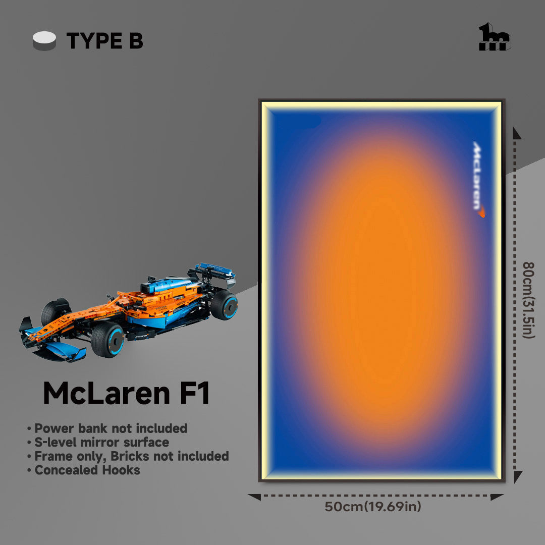 LEGO® TECHNIC™ McLaren F1 42141 Car display Frame And LEGO Set