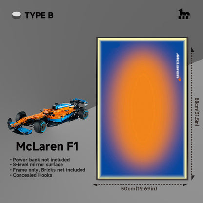LEGO® TECHNIC™ McLaren F1 42141 Car display Frame And LEGO Set