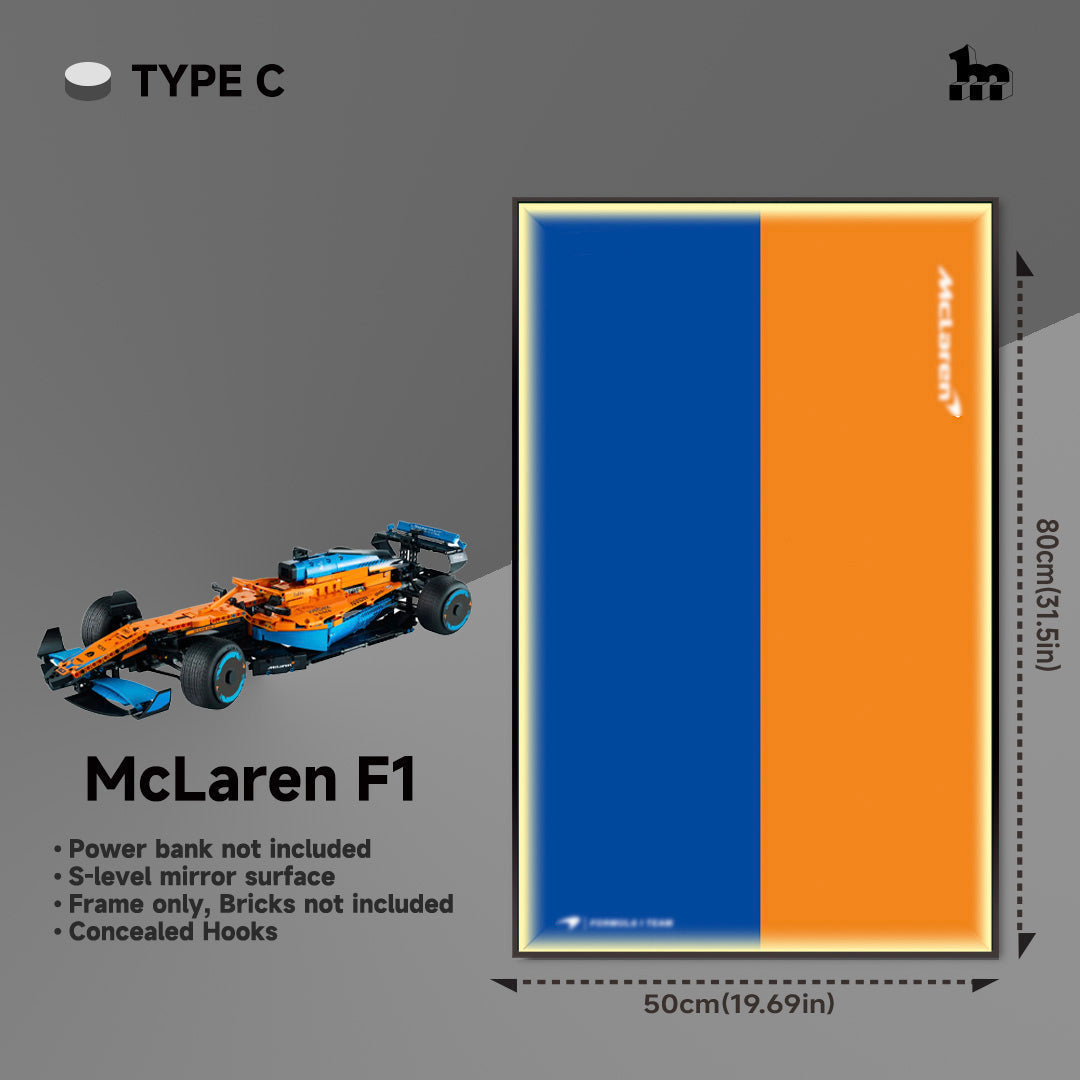 LEGO® TECHNIC™ McLaren F1 42141 Car display Frame And LEGO Set