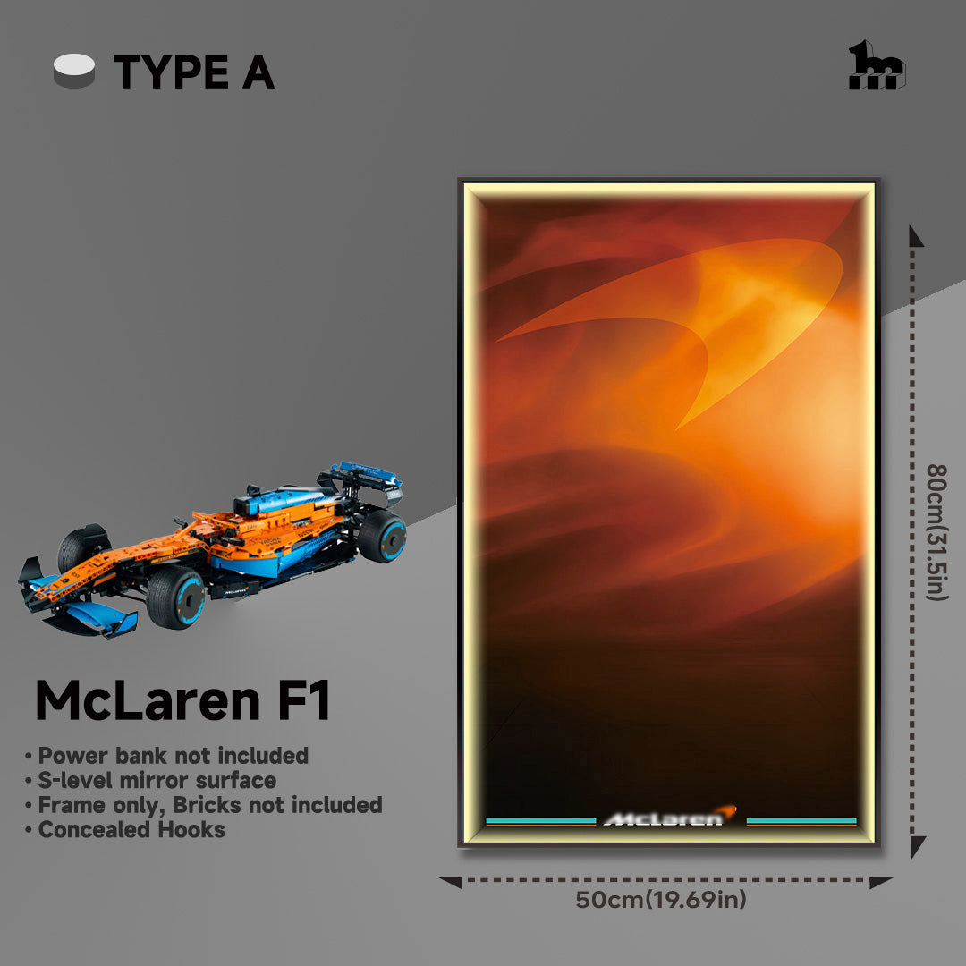 LEGO® TECHNIC™ McLaren F1 42141 Car display Frame And LEGO Set