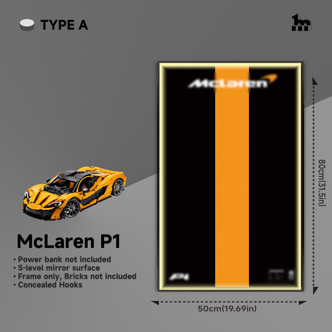 LEGO® TECHNIC™ McLaren P1 42172 Car Display Frame And LEGO Set