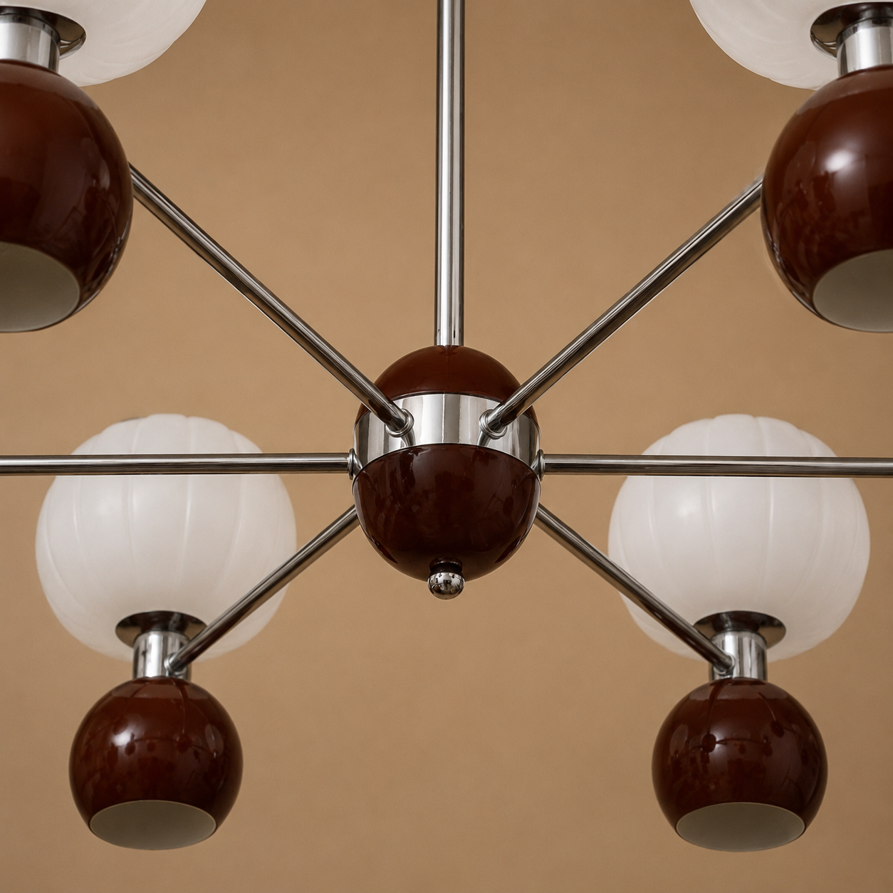 Luxeva Chandelier For Home & Home Decoration Item - Red