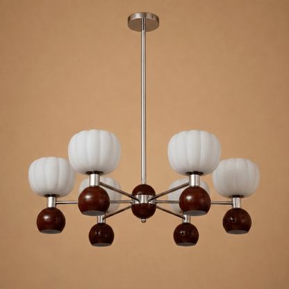 Luxeva Chandelier For Home & Home Decoration Item - Red