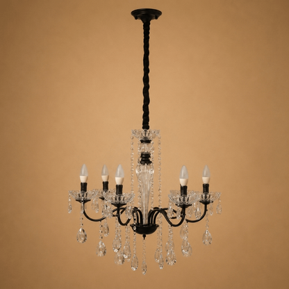 Royal Crystal Glow Chandelier For Home & Home Decoration Item