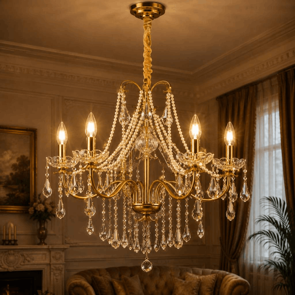 Royal Manor Chandelier For Home & Home Decoration Item
