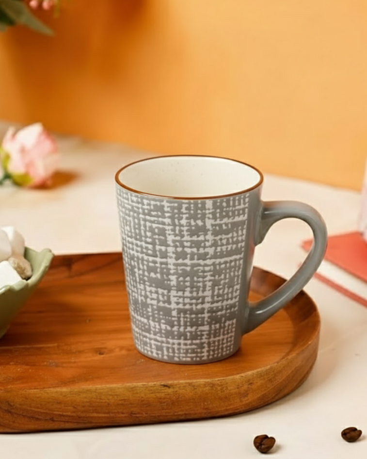 City Sketch Ceramic Coffee Mug - Set Of 4
